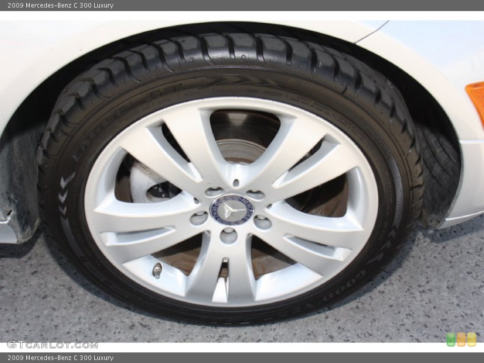 2009 Mercedes-Benz C 300 Luxury Wheel and Tire Photo #77926215