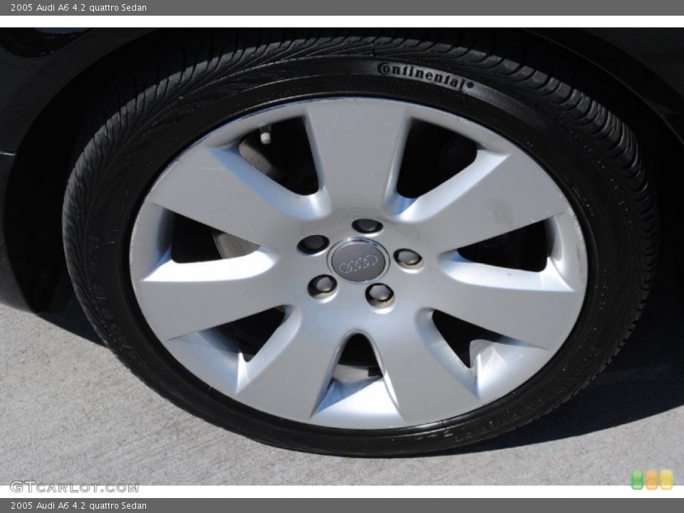 2005 Audi A6 4.2 quattro Sedan Wheel and Tire Photo #77926707