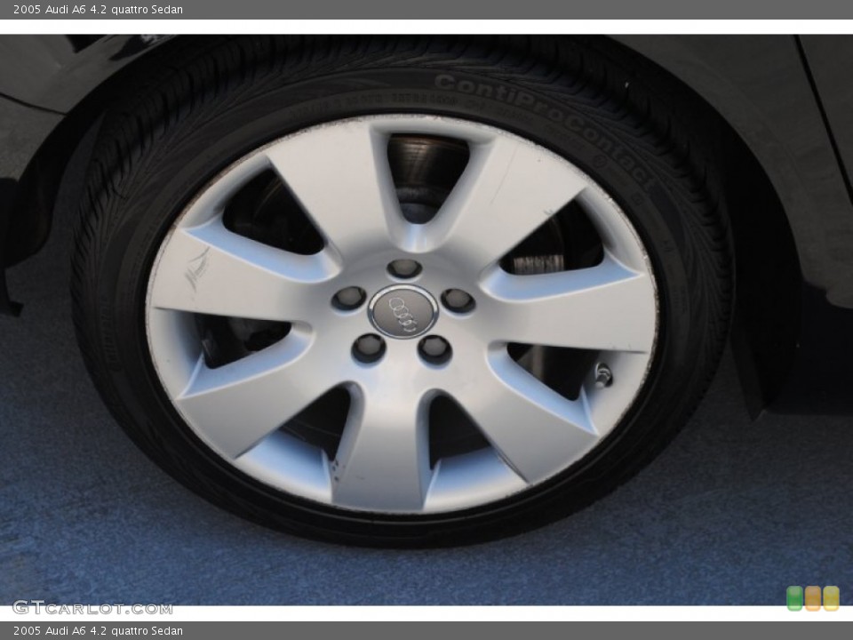 2005 Audi A6 4.2 quattro Sedan Wheel and Tire Photo #77926849