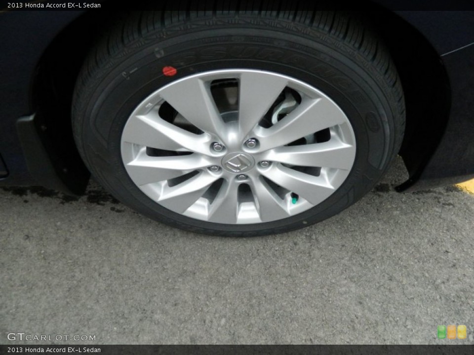 2013 Honda Accord EX-L Sedan Wheel and Tire Photo #77930025