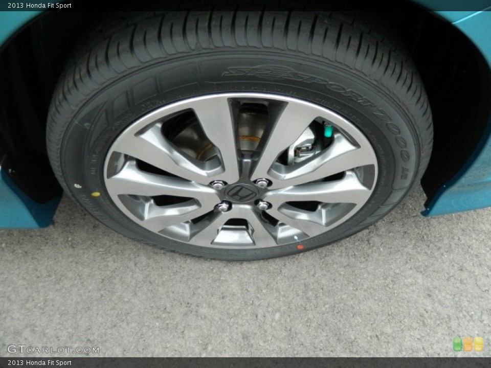 2013 Honda Fit Sport Wheel and Tire Photo #77931030