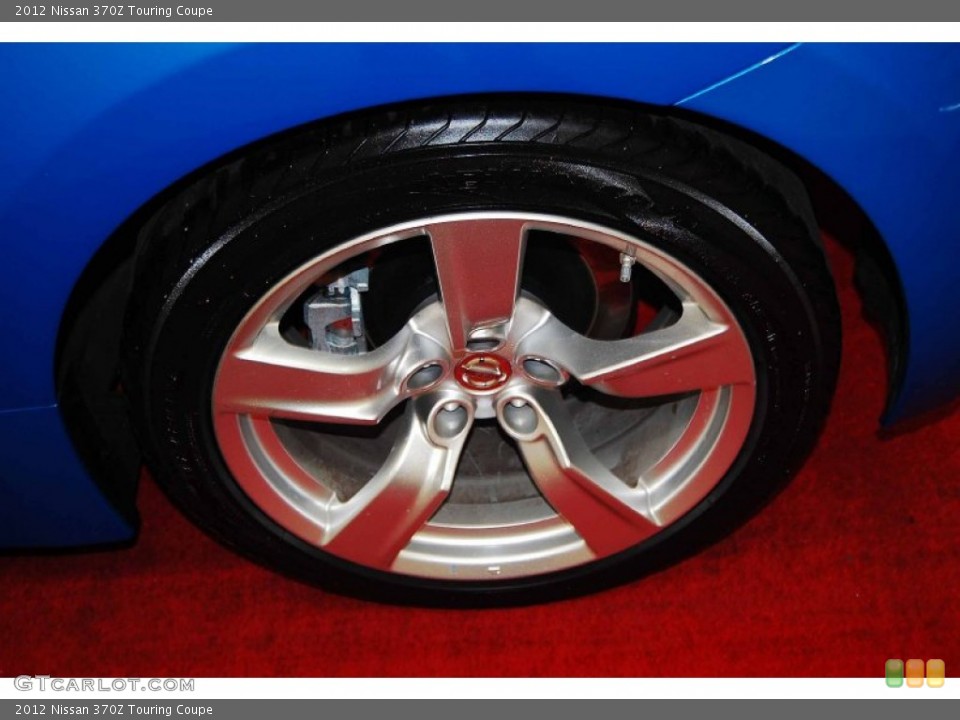 2012 Nissan 370Z Touring Coupe Wheel and Tire Photo #77931288