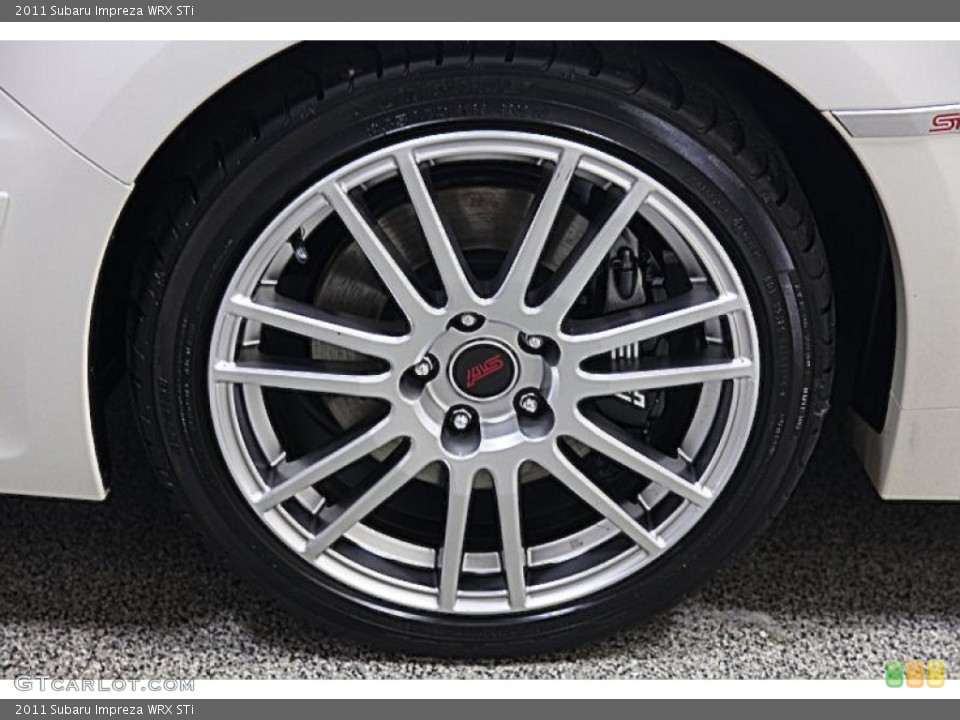 2011 Subaru Impreza WRX STi Wheel and Tire Photo #77933267