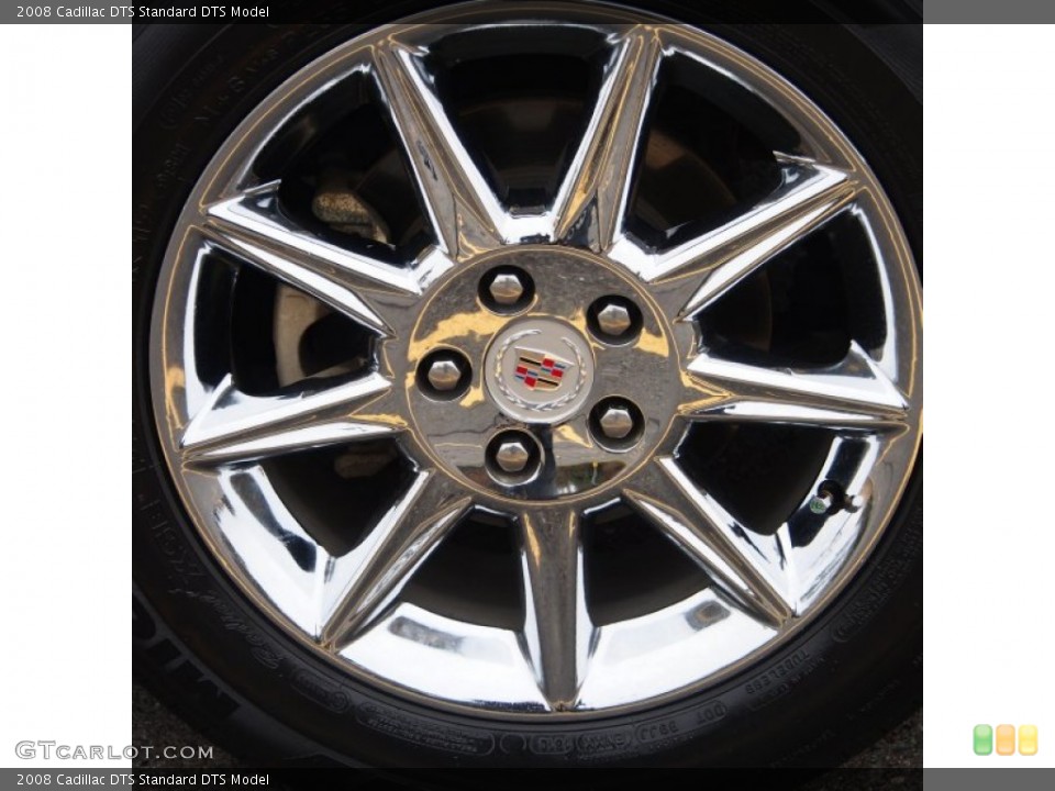 2008 Cadillac DTS  Wheel and Tire Photo #77933769