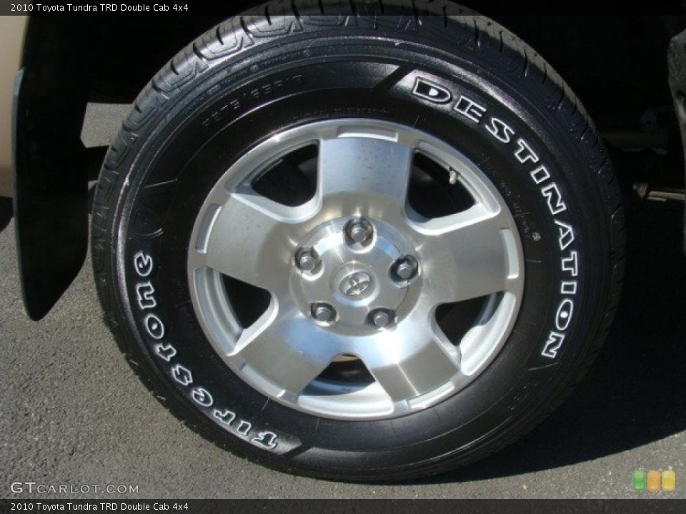 2010 Toyota Tundra TRD Double Cab 4x4 Wheel and Tire Photo #77933973