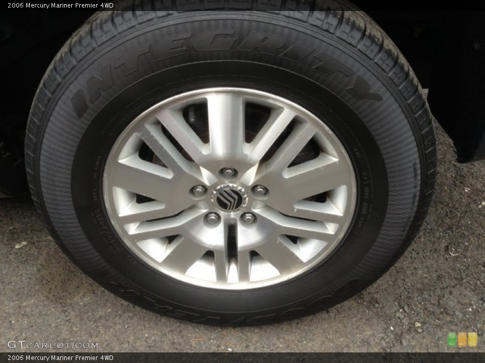 2006 Mercury Mariner Premier 4WD Wheel and Tire Photo #77934894
