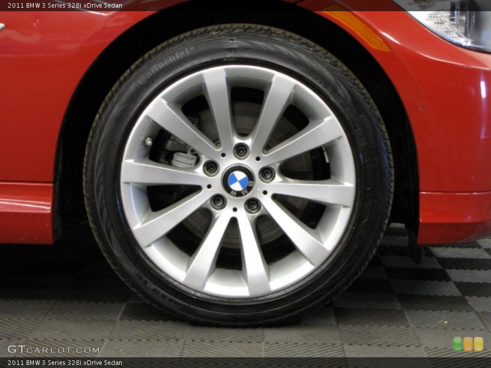 2011 BMW 3 Series 328i xDrive Sedan Wheel and Tire Photo #77936709