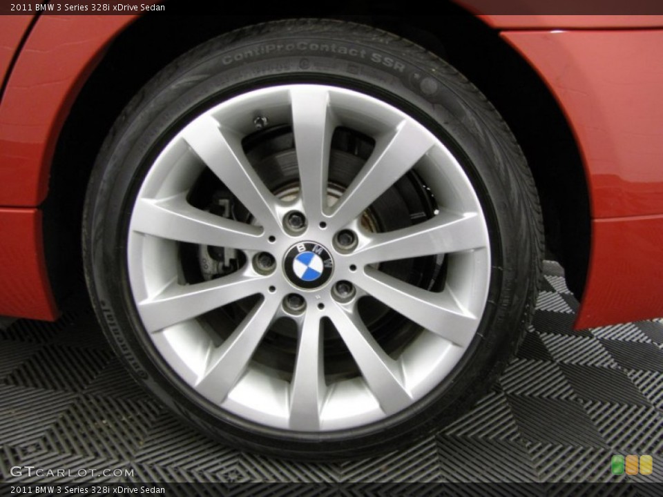 2011 BMW 3 Series 328i xDrive Sedan Wheel and Tire Photo #77936730