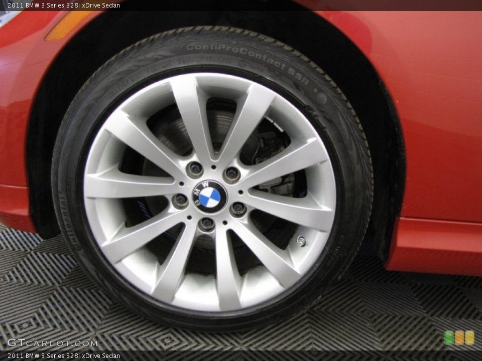 2011 BMW 3 Series 328i xDrive Sedan Wheel and Tire Photo #77936746