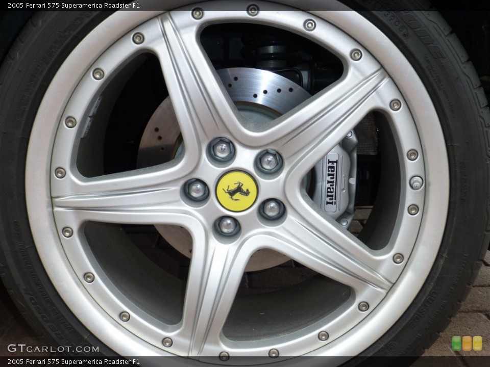 2005 Ferrari 575 Superamerica Roadster F1 Wheel and Tire Photo #77937172