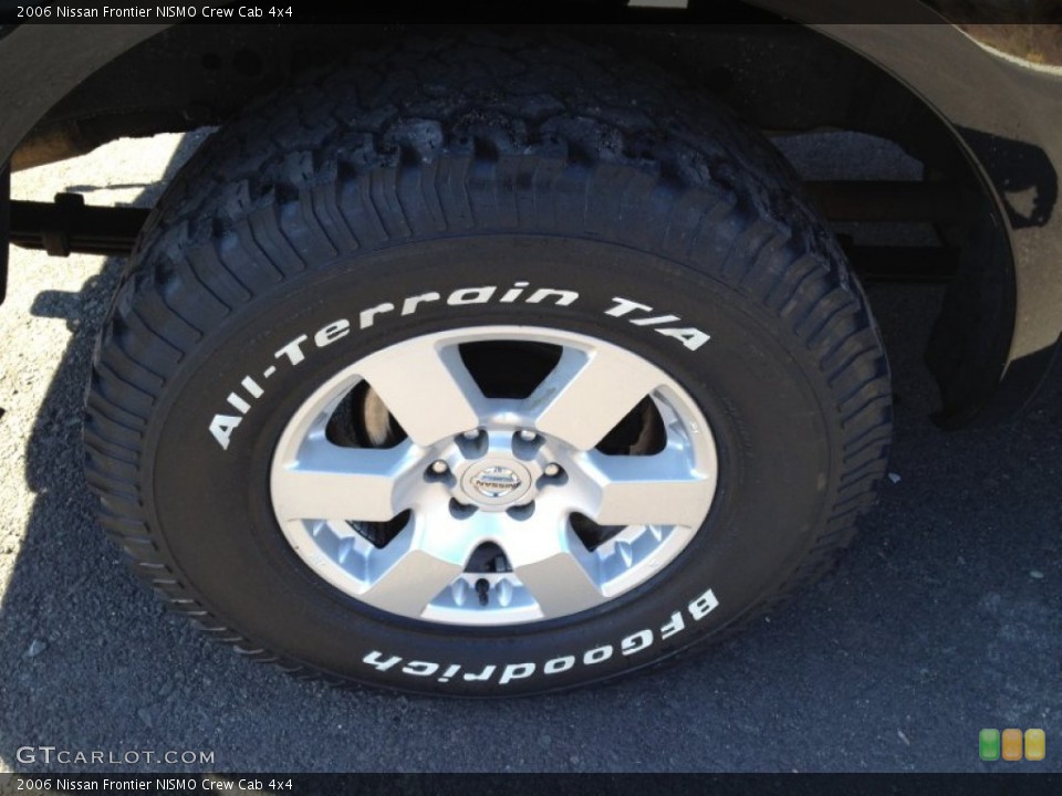 2006 Nissan Frontier NISMO Crew Cab 4x4 Wheel and Tire Photo #77938191