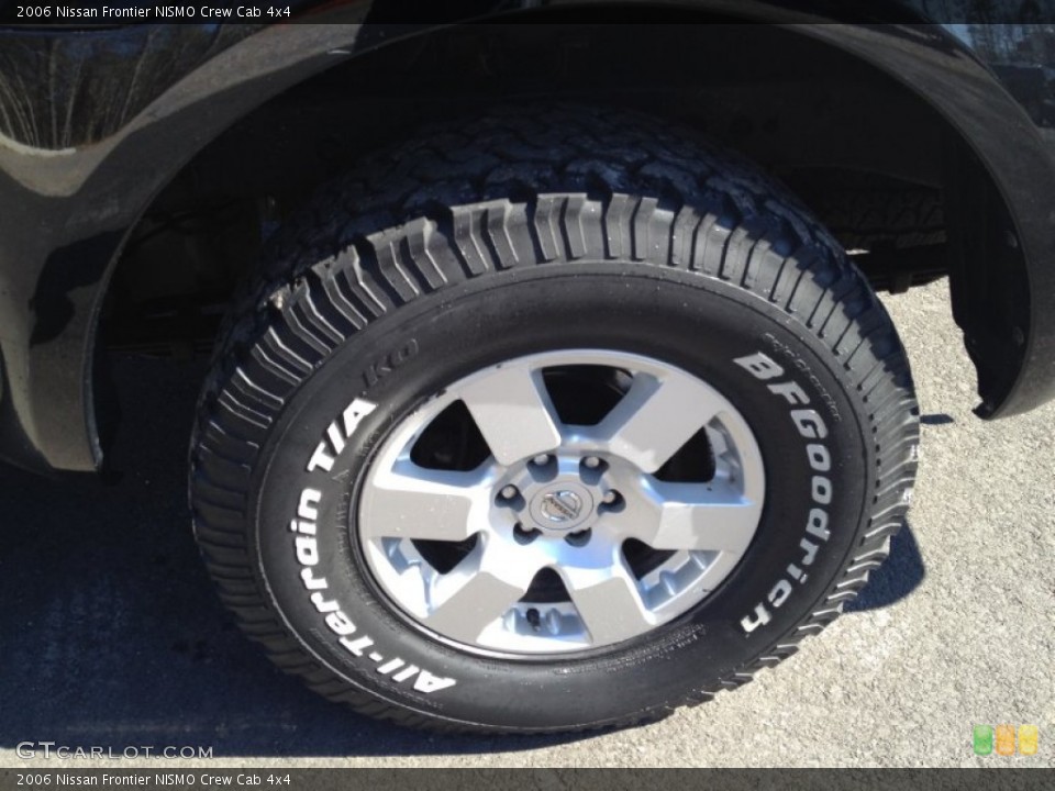 2006 Nissan Frontier NISMO Crew Cab 4x4 Wheel and Tire Photo #77938481
