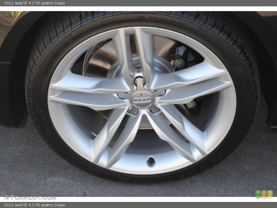 2011 Audi S5 4.2 FSI quattro Coupe Wheel and Tire Photo #77939081