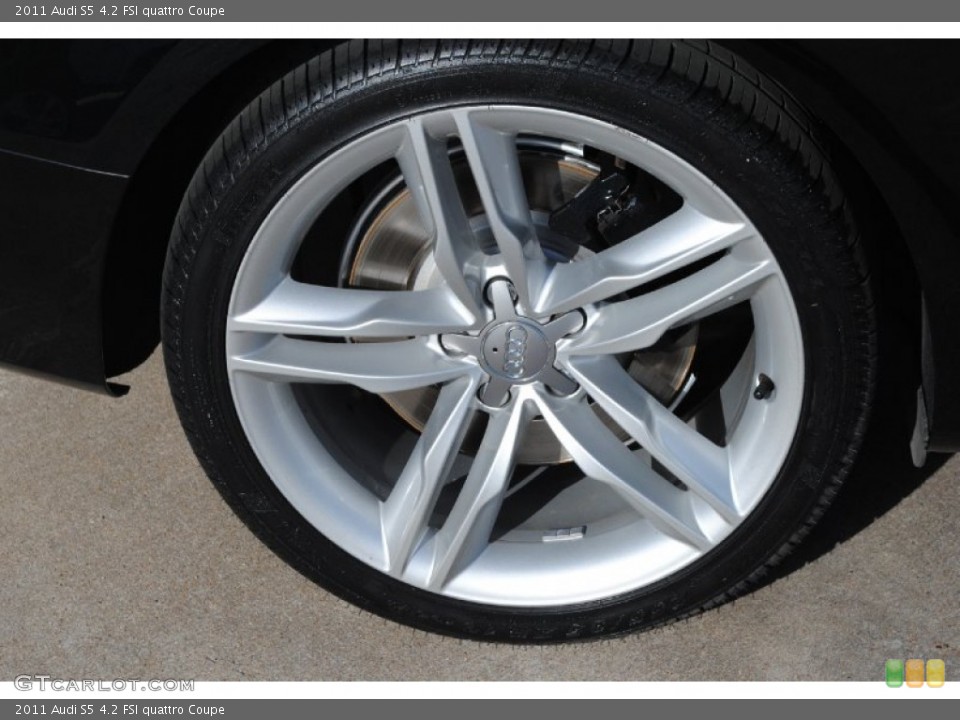 2011 Audi S5 4.2 FSI quattro Coupe Wheel and Tire Photo #77939229