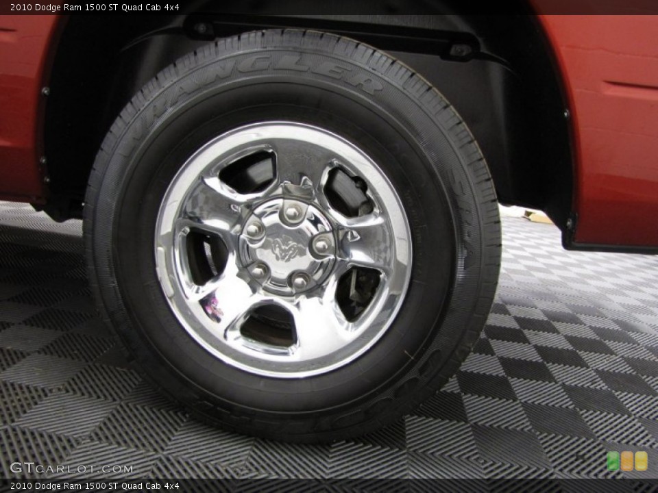 2010 Dodge Ram 1500 ST Quad Cab 4x4 Wheel and Tire Photo #77940202