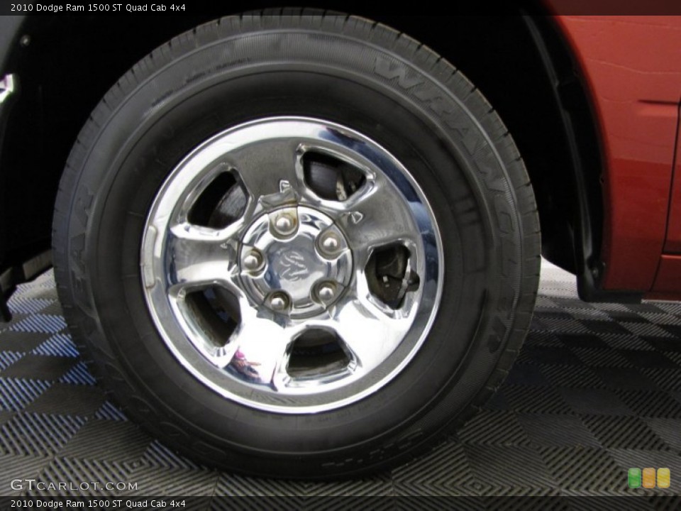 2010 Dodge Ram 1500 ST Quad Cab 4x4 Wheel and Tire Photo #77940257