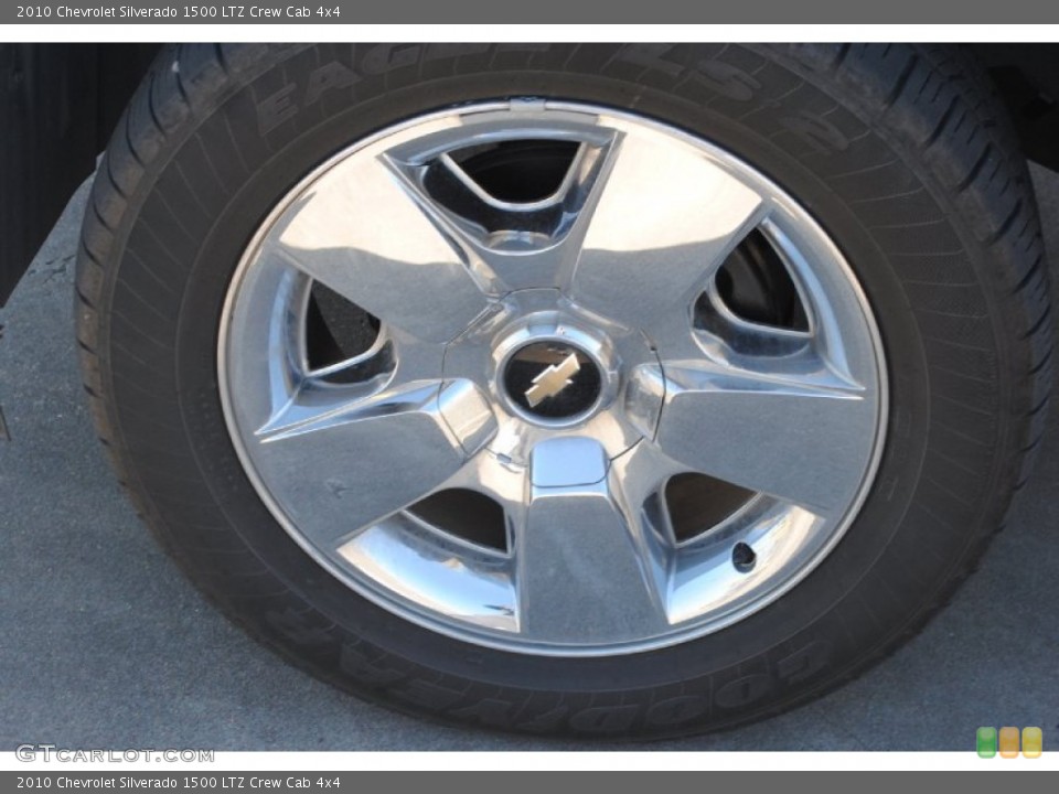 2010 Chevrolet Silverado 1500 LTZ Crew Cab 4x4 Wheel and Tire Photo #77940353