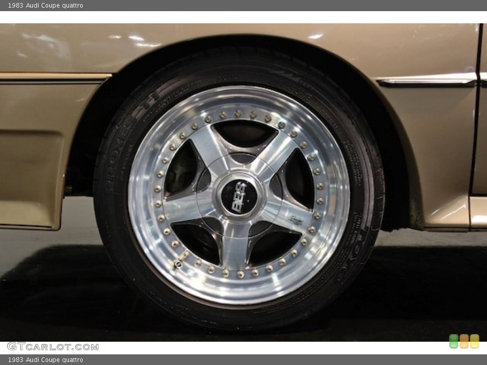 1983 Audi Coupe Wheels and Tires