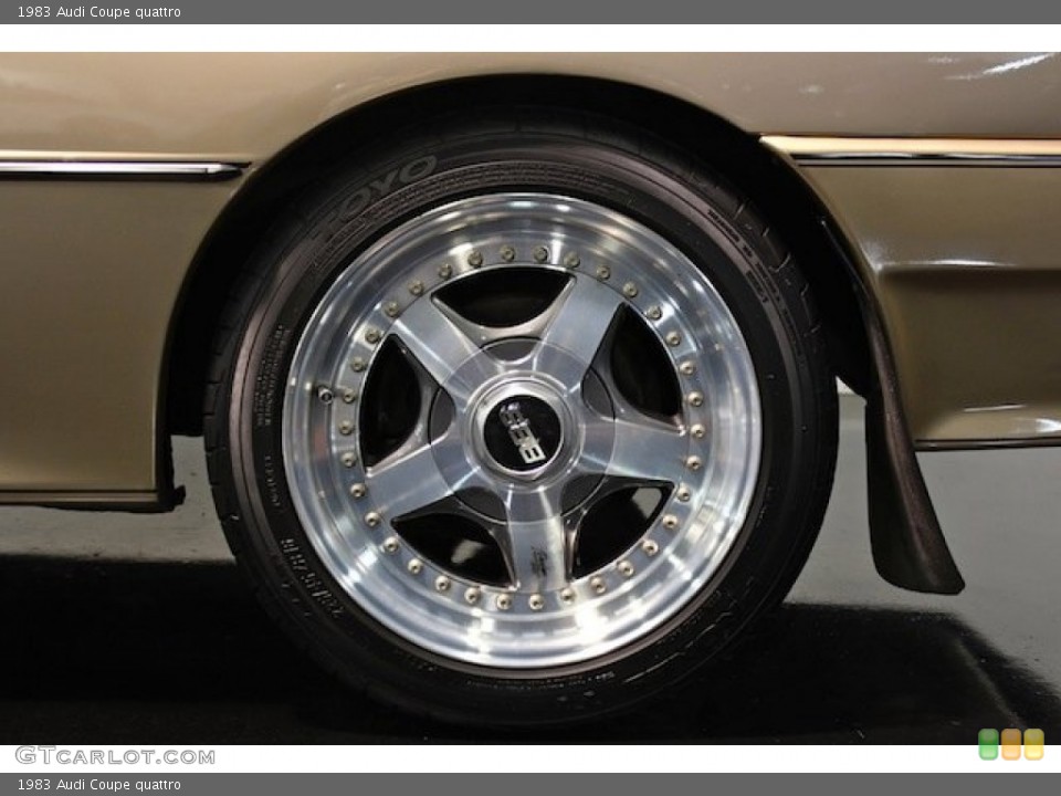 1983 Audi Coupe Custom Wheel and Tire Photo #77941038