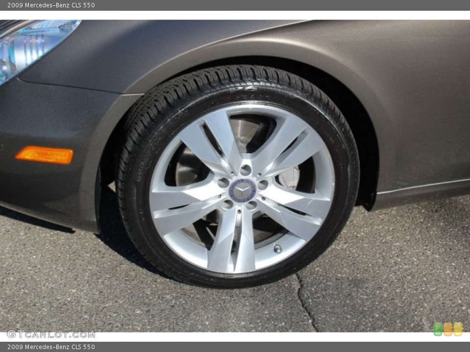 2009 Mercedes-Benz CLS 550 Wheel and Tire Photo #77945894