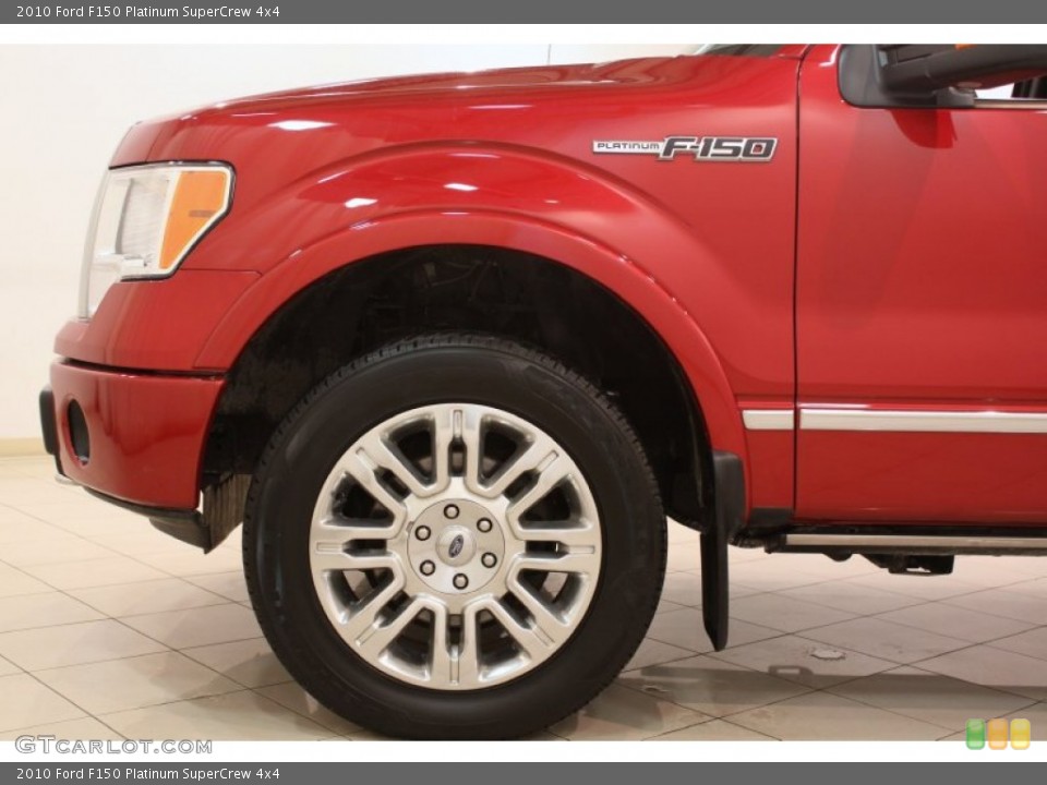 2010 Ford F150 Platinum SuperCrew 4x4 Wheel and Tire Photo #77948667