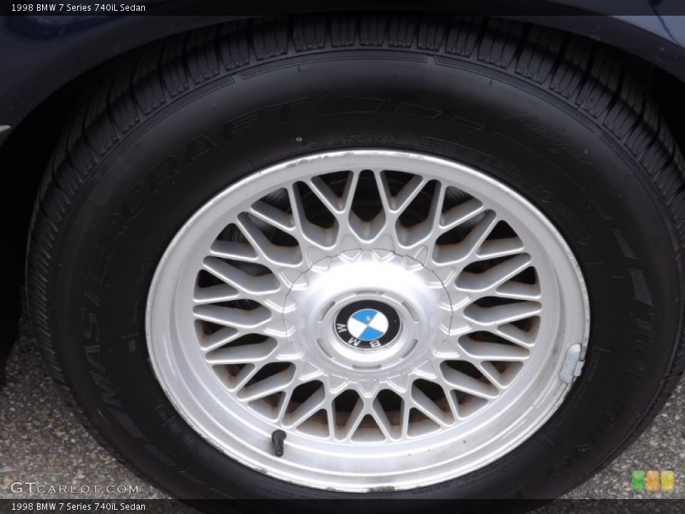 1998 BMW 7 Series 740iL Sedan Wheel and Tire Photo #77949631