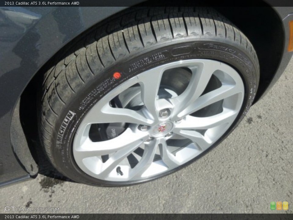 2013 Cadillac ATS 3.6L Performance AWD Wheel and Tire Photo #77951193