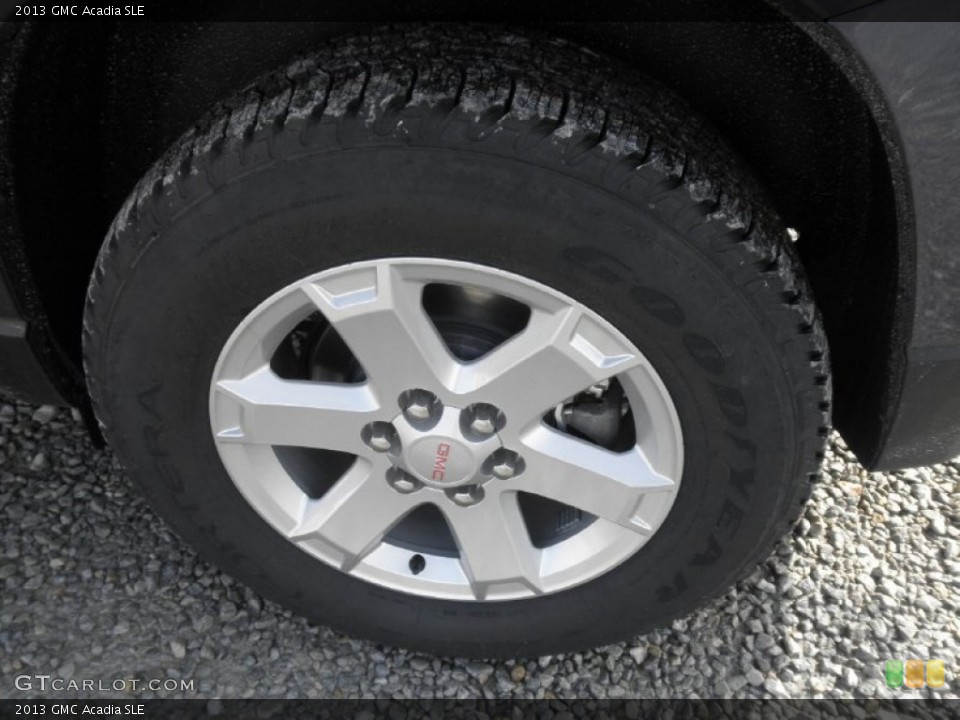 2013 GMC Acadia SLE Wheel and Tire Photo #77951233