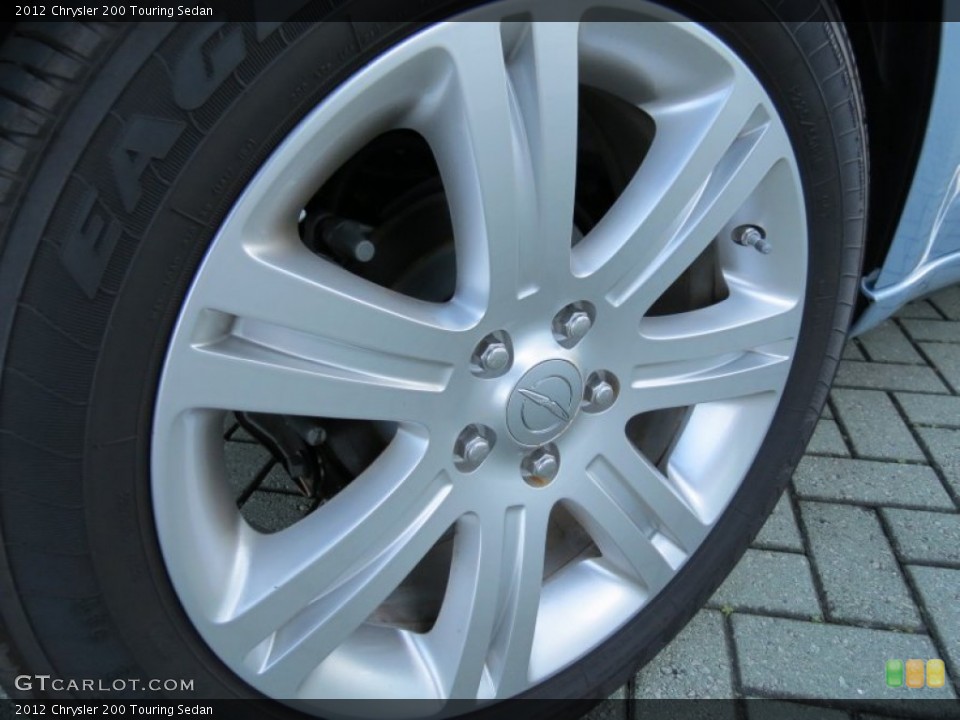 2012 Chrysler 200 Touring Sedan Wheel and Tire Photo #77953765