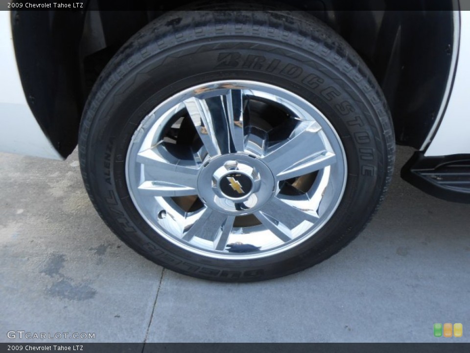 2009 Chevrolet Tahoe LTZ Wheel and Tire Photo #77954114