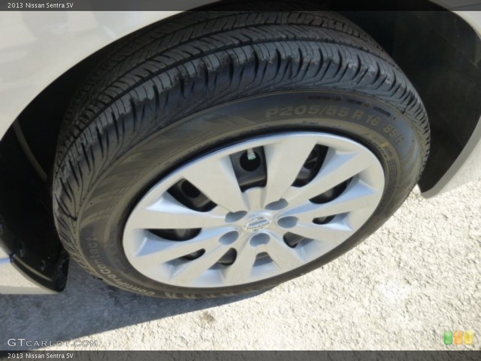 2013 Nissan Sentra SV Wheel and Tire Photo #77954138