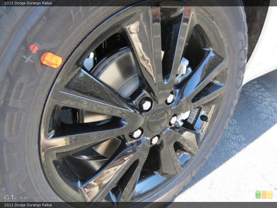2013 Dodge Durango Rallye Wheel and Tire Photo #77955072