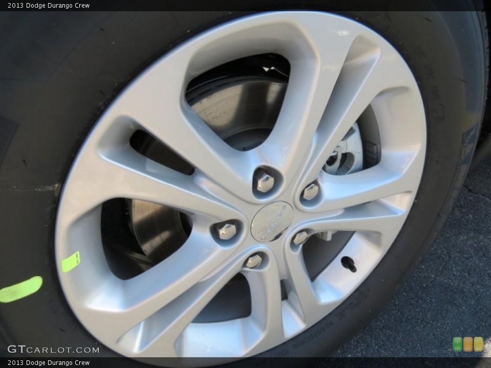 2013 Dodge Durango Crew Wheel and Tire Photo #77955286