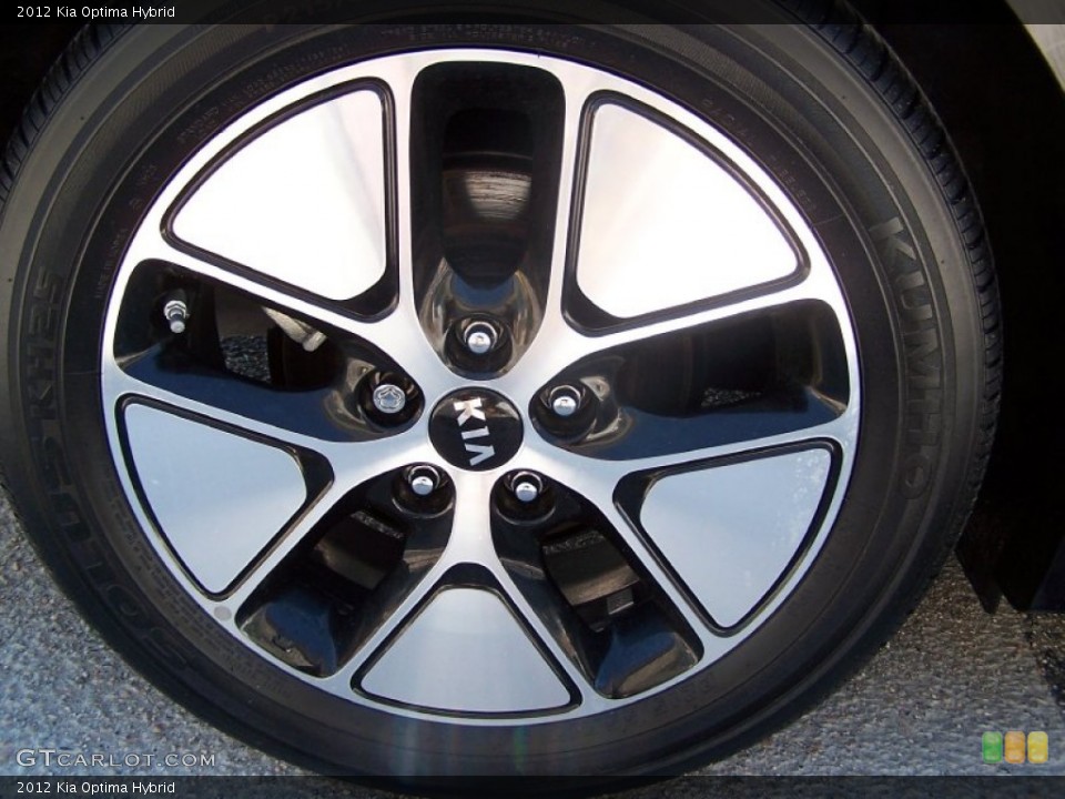 2012 Kia Optima Hybrid Wheel and Tire Photo #77955861