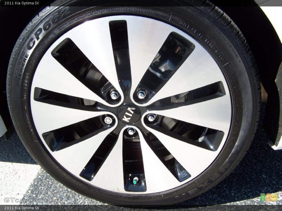 2011 Kia Optima SX Wheel and Tire Photo #77956161