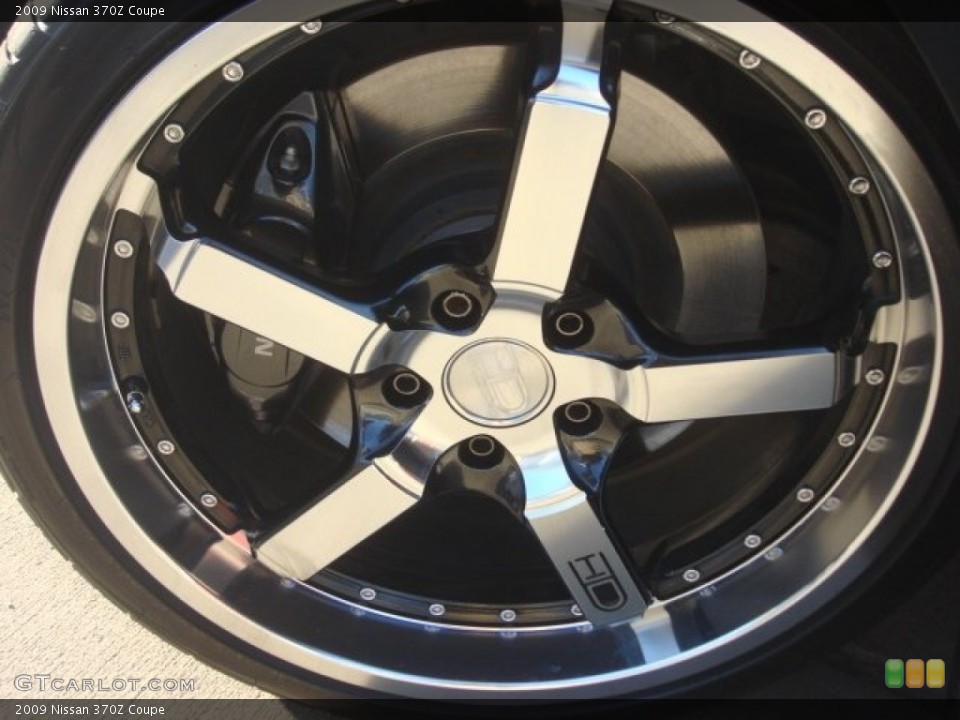 2009 Nissan 370Z Custom Wheel and Tire Photo #77957976