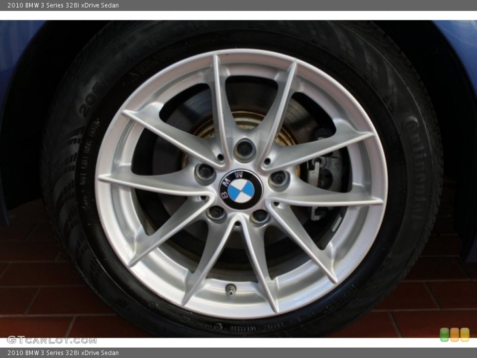 2010 BMW 3 Series 328i xDrive Sedan Wheel and Tire Photo #77970556