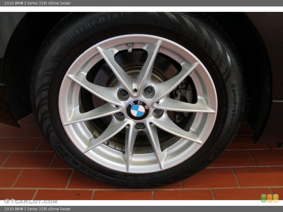 2010 BMW 3 Series 328i xDrive Sedan Wheel and Tire Photo #77971380