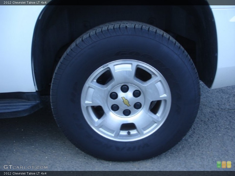 2012 Chevrolet Tahoe LT 4x4 Wheel and Tire Photo #77972390