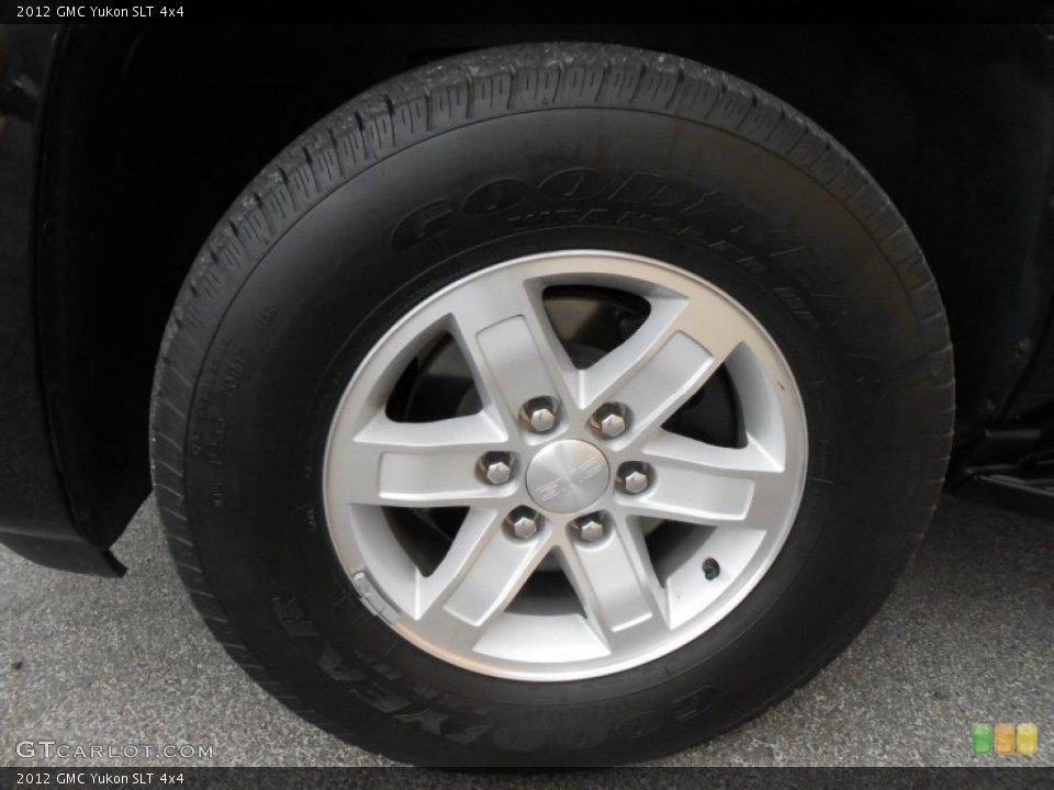 2012 GMC Yukon SLT 4x4 Wheel and Tire Photo #77976315