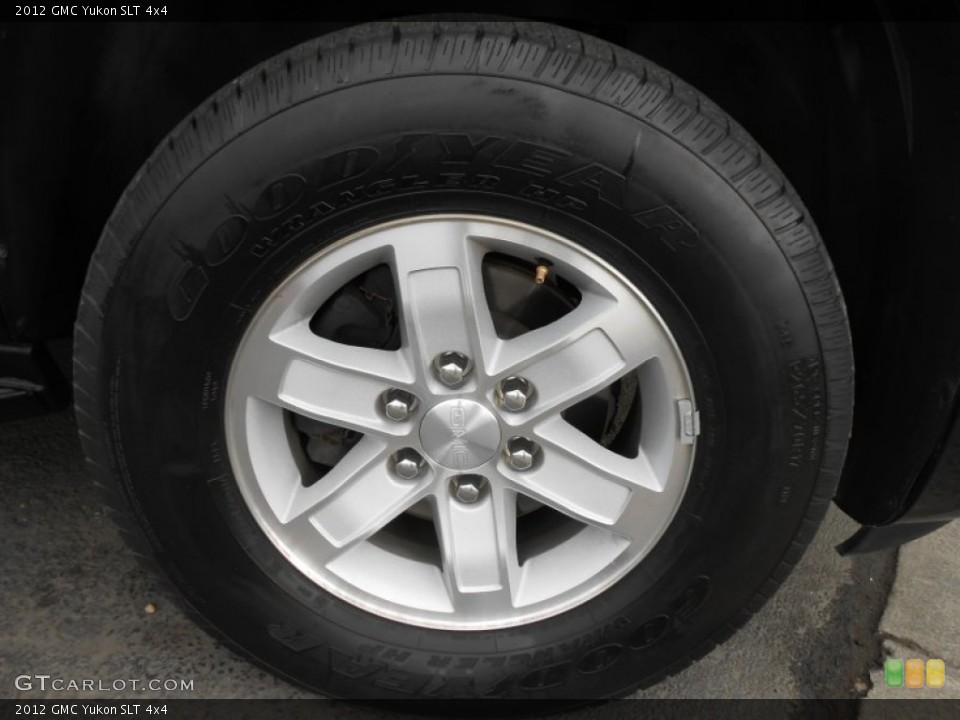 2012 GMC Yukon SLT 4x4 Wheel and Tire Photo #77976338
