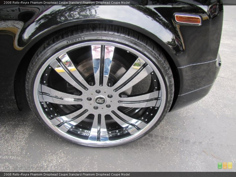 2008 Rolls-Royce Phantom Drophead Coupe Custom Wheel and Tire Photo #77977167