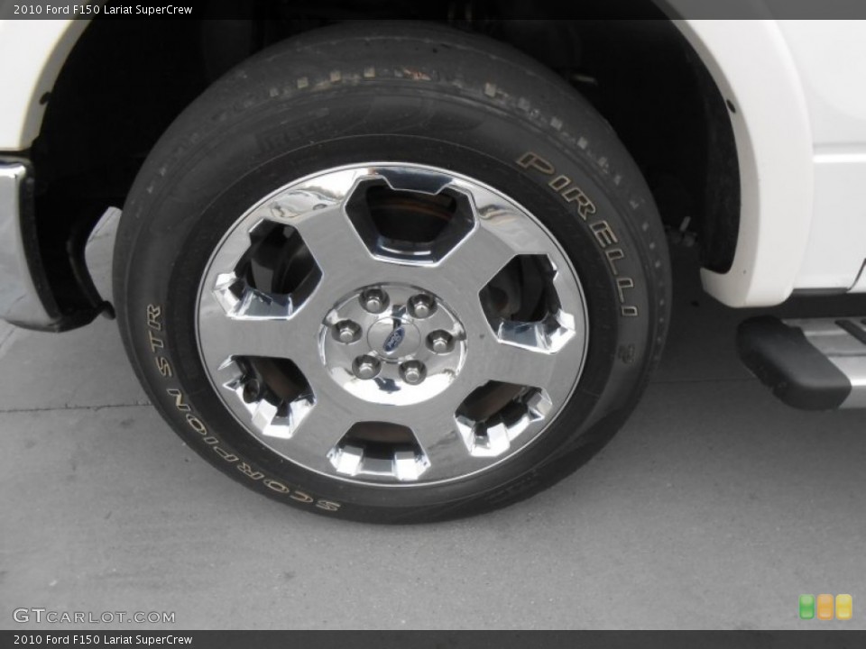 2010 Ford F150 Lariat SuperCrew Wheel and Tire Photo #77980604