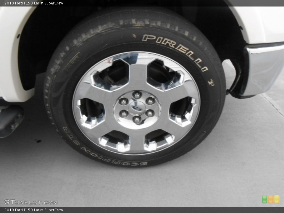2010 Ford F150 Lariat SuperCrew Wheel and Tire Photo #77980673