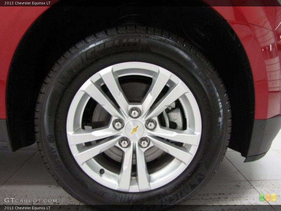 2013 Chevrolet Equinox LT Wheel and Tire Photo #77982467