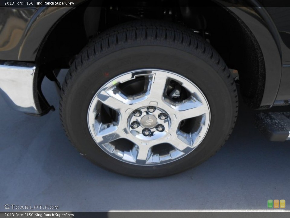 2013 Ford F150 King Ranch SuperCrew Wheel and Tire Photo #77987877