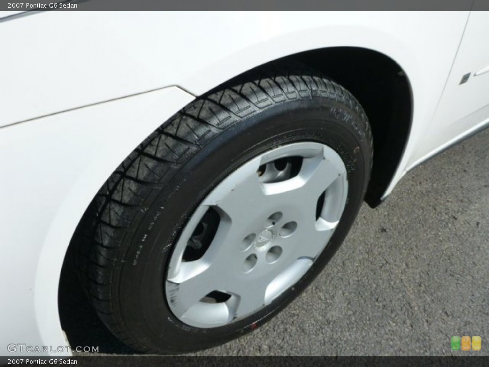 2007 Pontiac G6 Sedan Wheel and Tire Photo #77988484