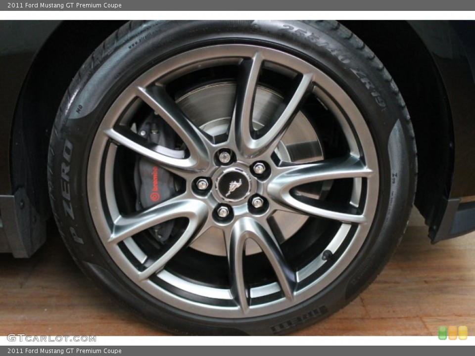 2011 Ford Mustang GT Premium Coupe Wheel and Tire Photo #77993346