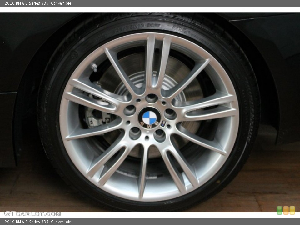 2010 BMW 3 Series 335i Convertible Wheel and Tire Photo #77994091