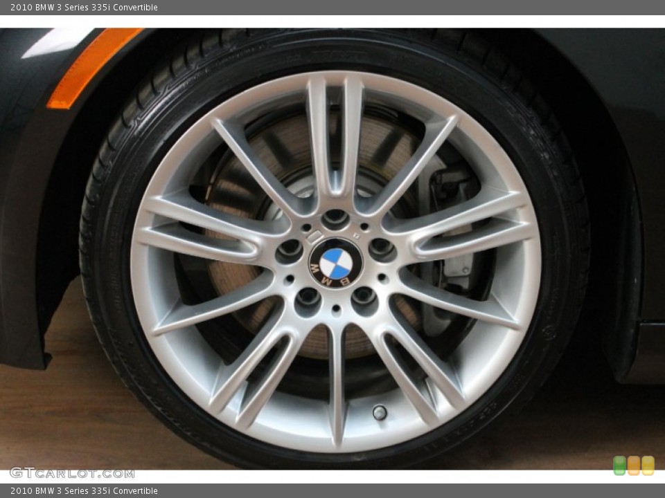 2010 BMW 3 Series 335i Convertible Wheel and Tire Photo #77994112